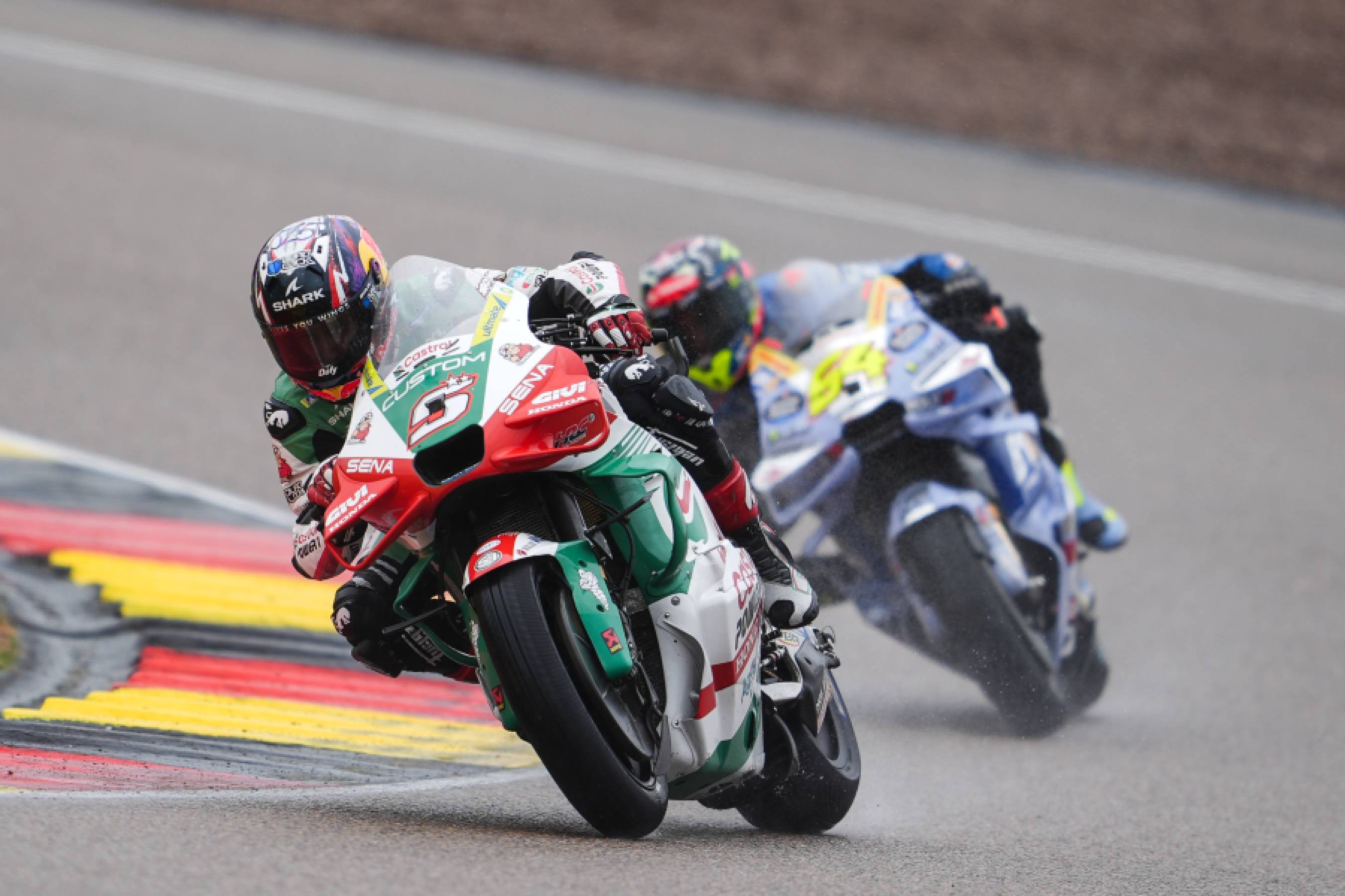 Zarco grabs front row and finishes 7th in Sachsenring Sprint