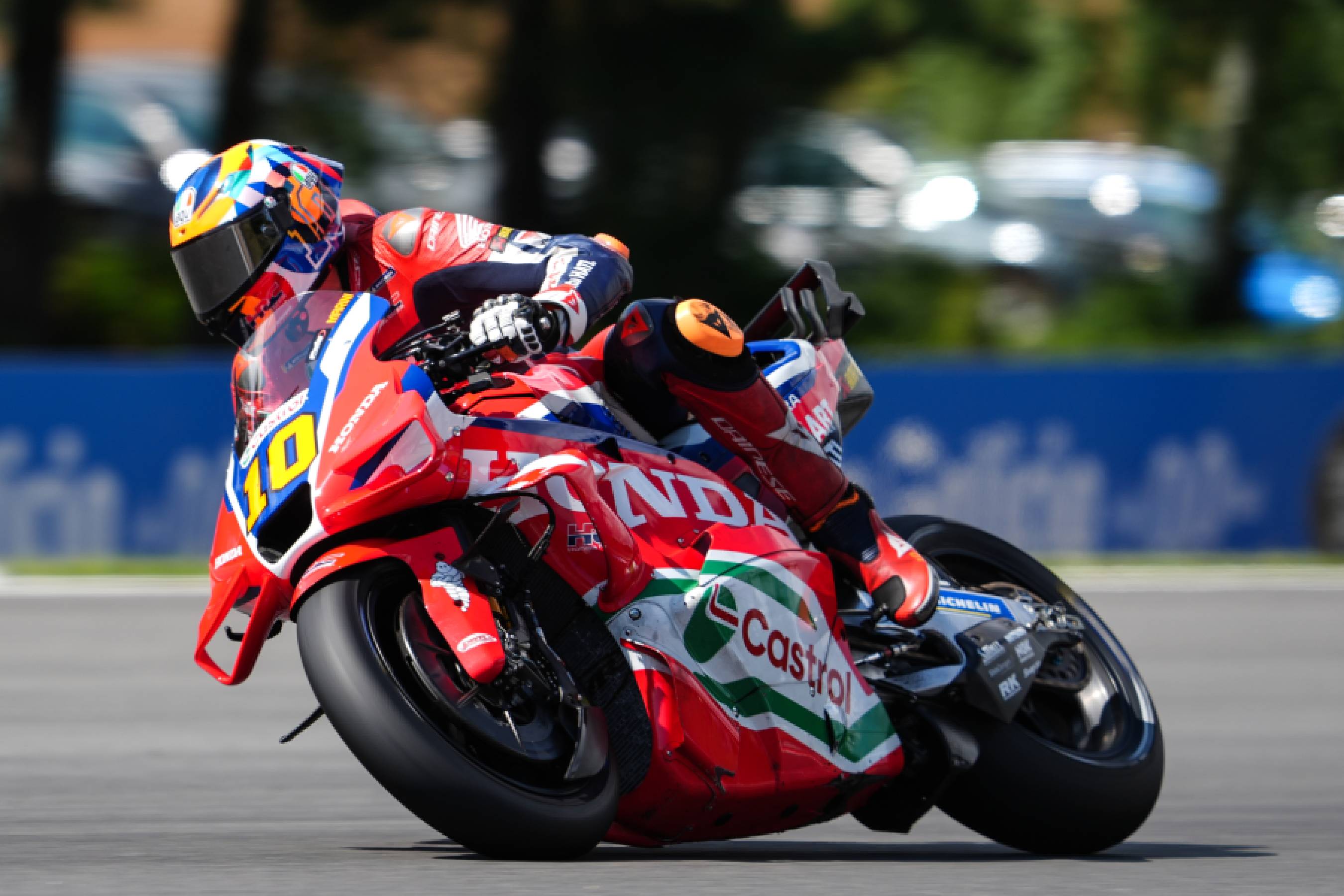 Marini soldiers on as Mir matches Honda best Qualifying result