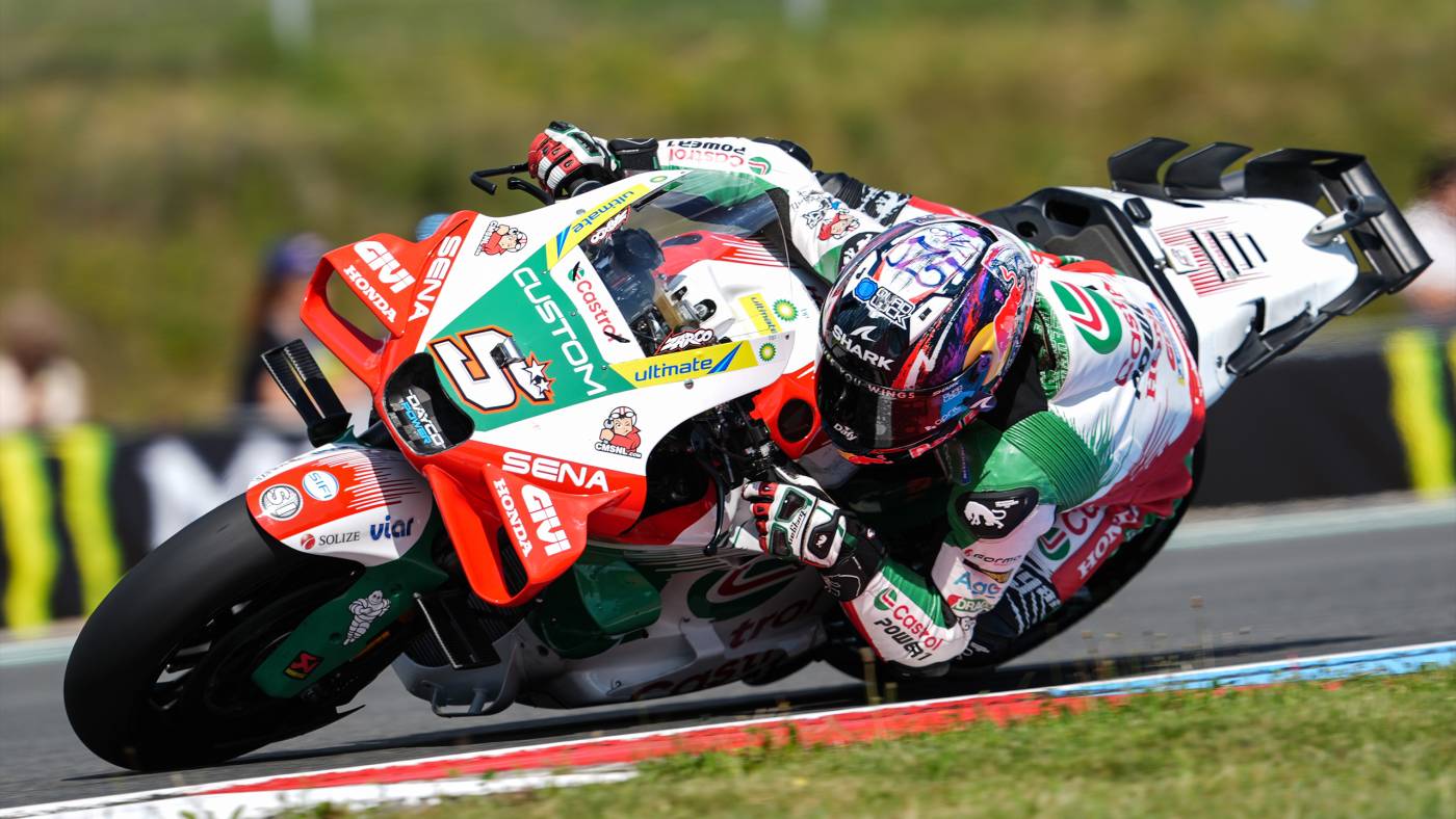 Zarco scores points in Brno Sprint