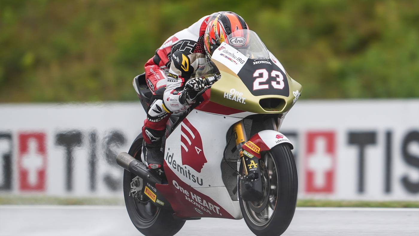 Hada to Start 26th and Kunii 27th for  the CzechGP Race in Brno