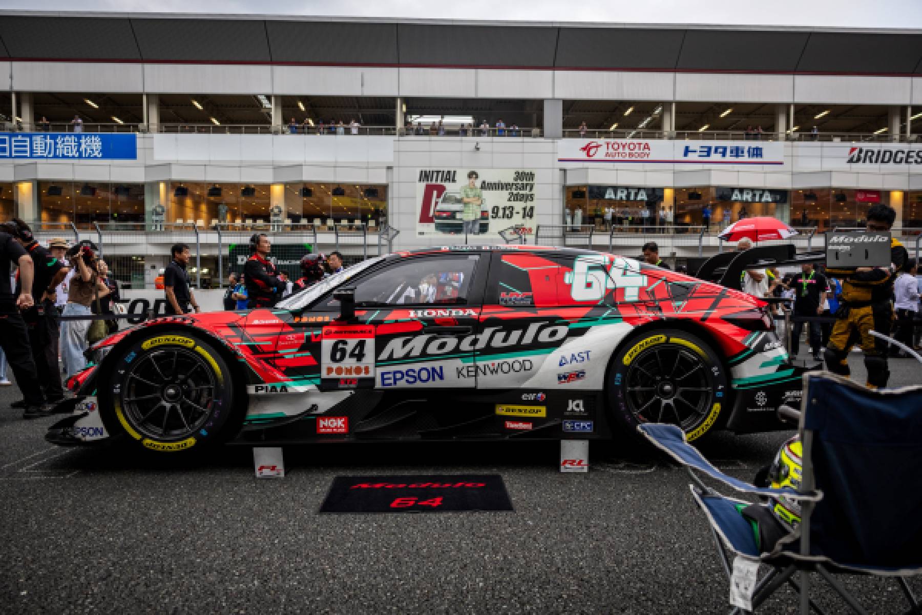 【櫻井】Modulo Civic Type R-GT SUPER GT Modulo CIVIC TYPE R-GT finishes P8 in Race2 | Honda.Racing