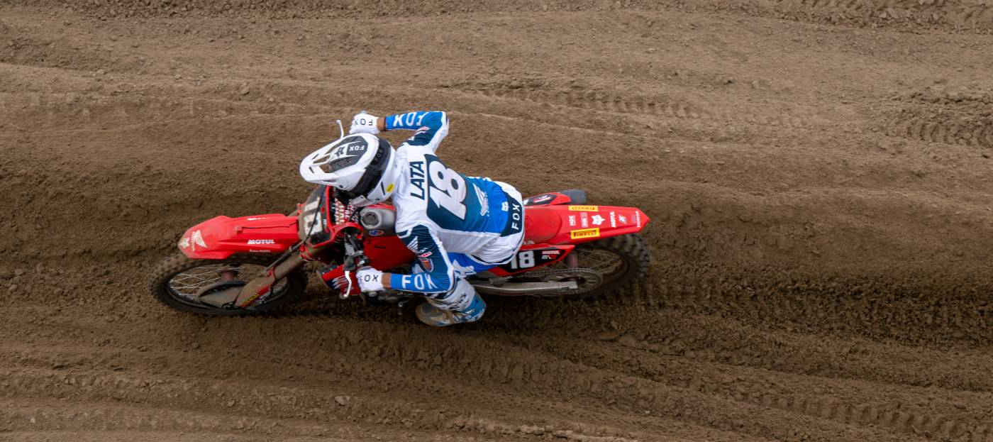 Honda HRC fighting hard at the MXGP of Flanders