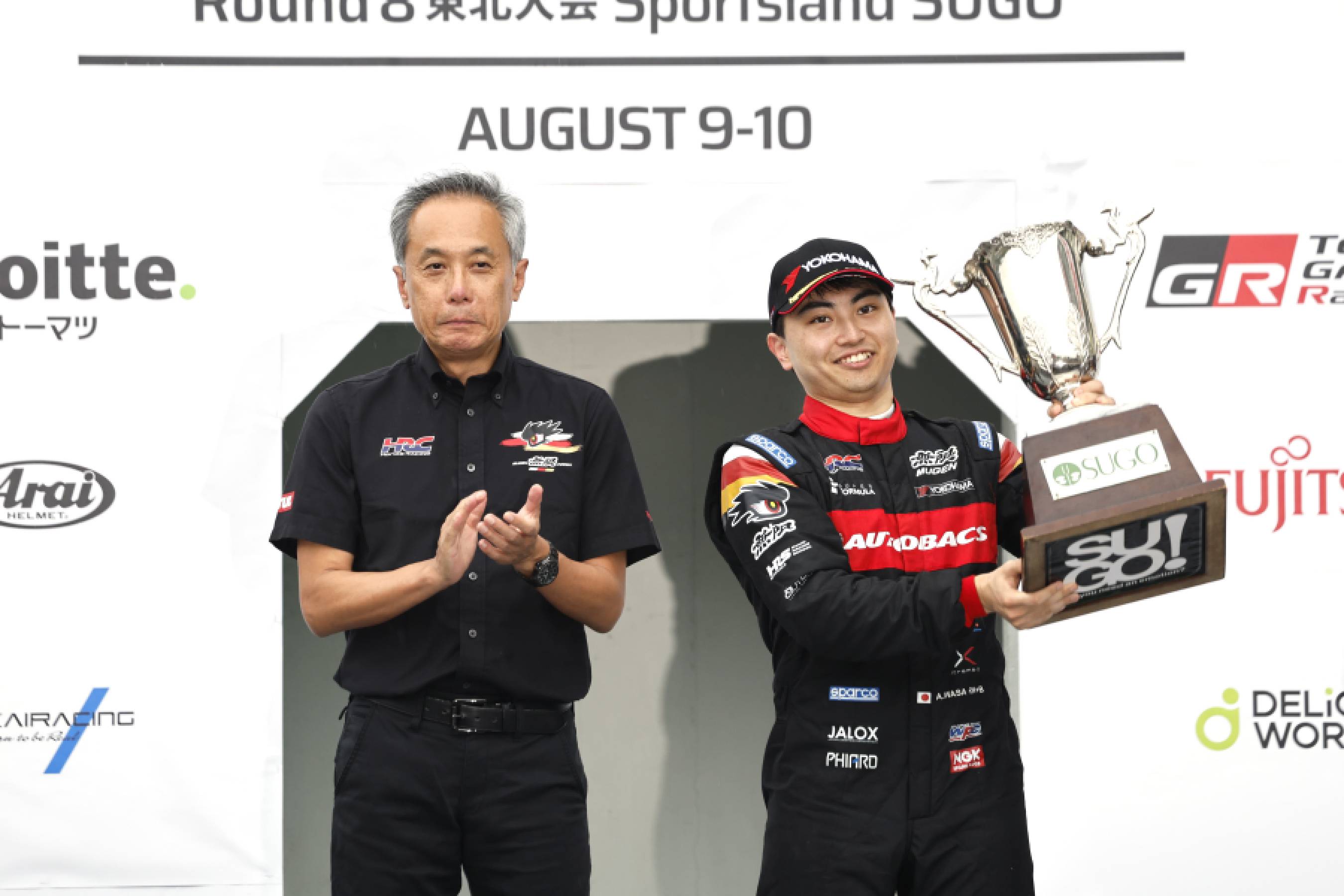 Iwasa achieves first Super Formula victory at Sugo