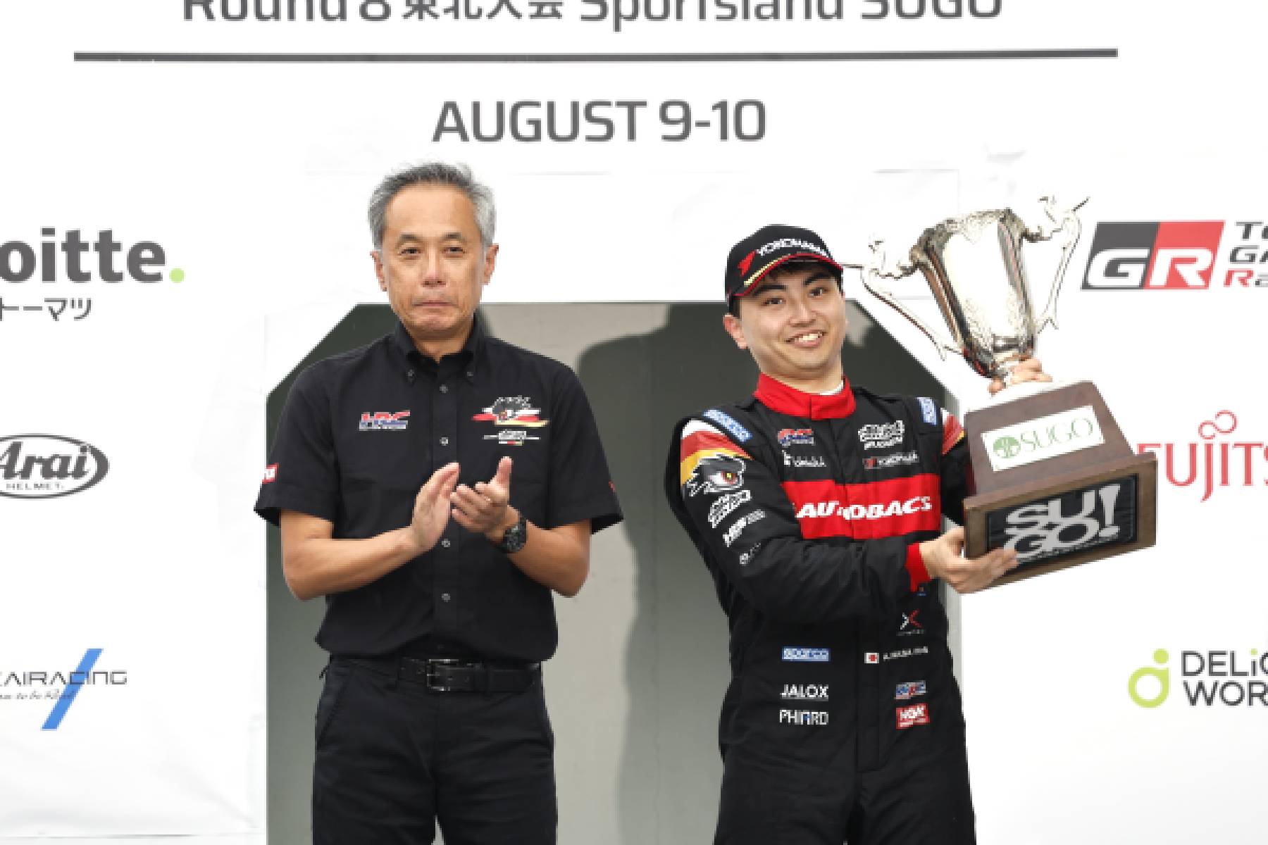 Iwasa achieves first Super Formula victory at Sugo