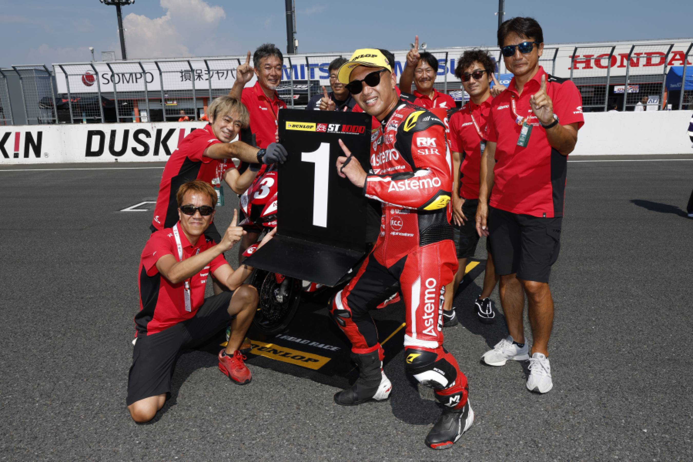 羽田が自身初の2連勝を達成、Honda勢がトップ4を独占