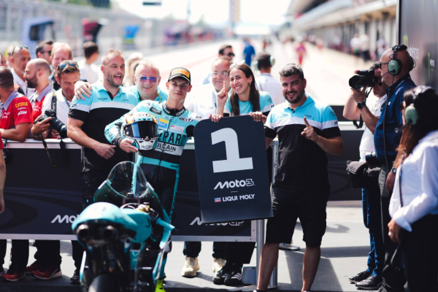 Maiden Moto3 pole position for Almansa at Catalunya