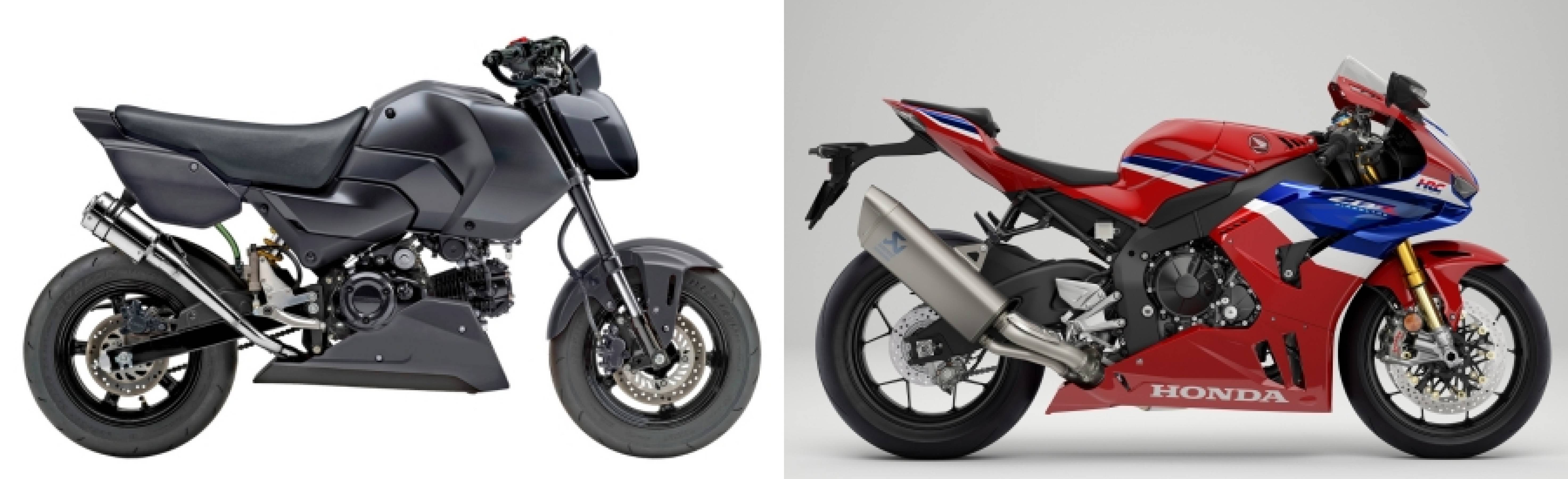 「HRC 2輪市販レース車両」&「CBR1000RR-R FIREBLADE SP ※乗車いただくことはできません。」