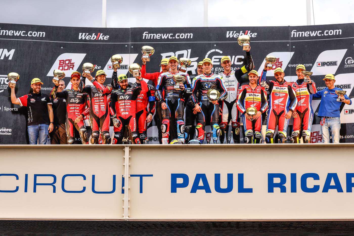 Drama for F.C.C. TSR Honda France at the 88th Bol d’Or as National Motos Honda FMA reclaims 2025 FIM Endurance World Cup