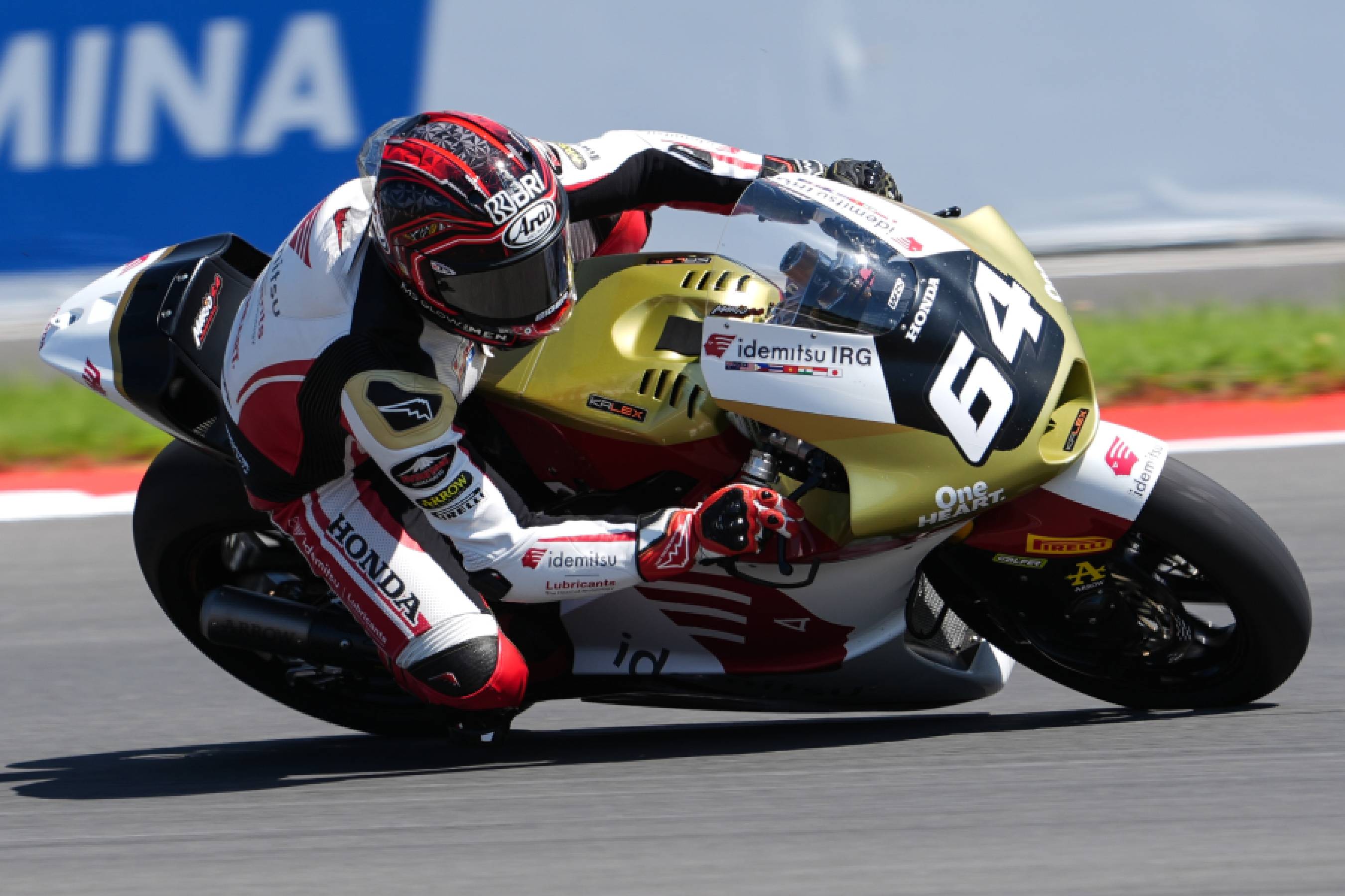 Unlucky Saturday for IDEMITSU Honda Team Asia in Mandalika