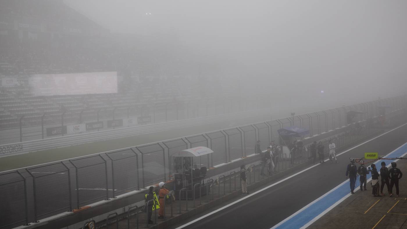 Honda's top 6 qualifying monopoly vanished in the Fuji mist