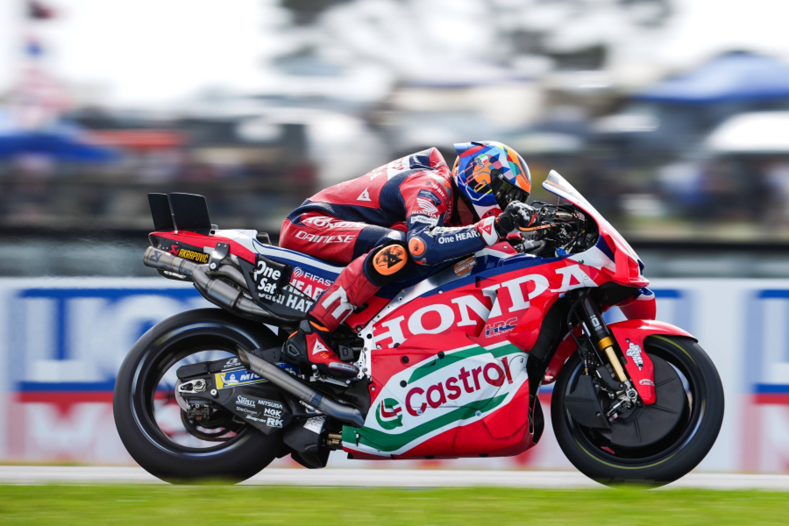 Honda HRC Castrol complete intense Friday in Phillip Island