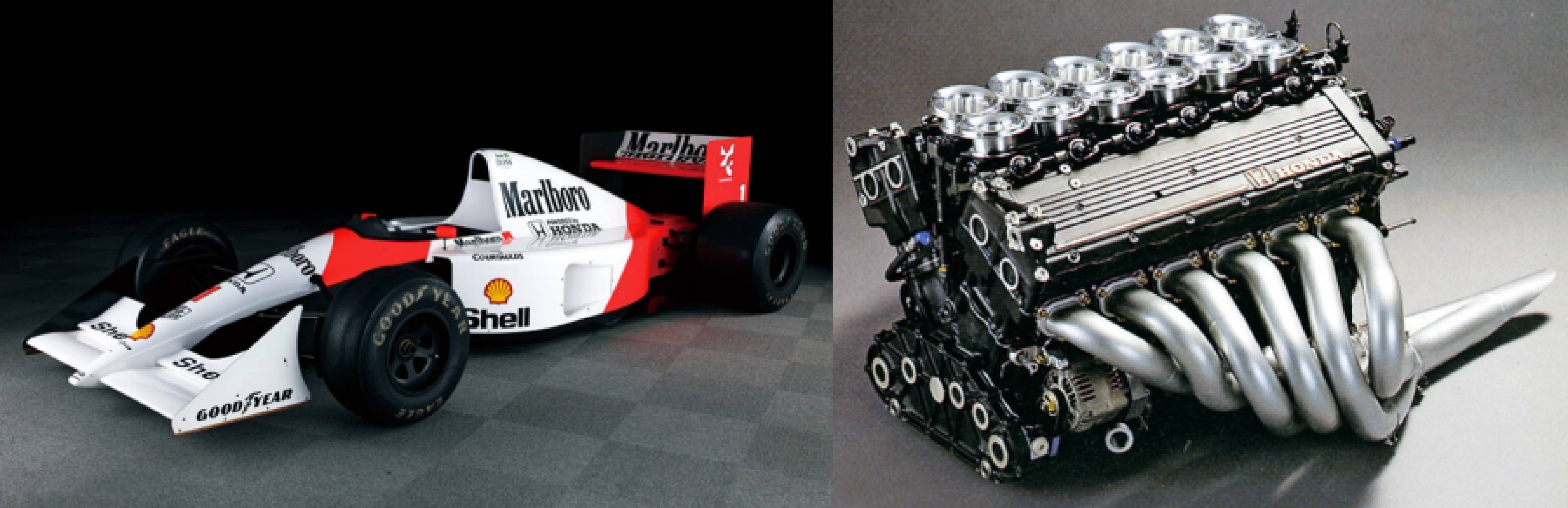「McLaren Honda MP4/6」&「Honda RA121E」※当日はカーナンバー「2」の車両となります