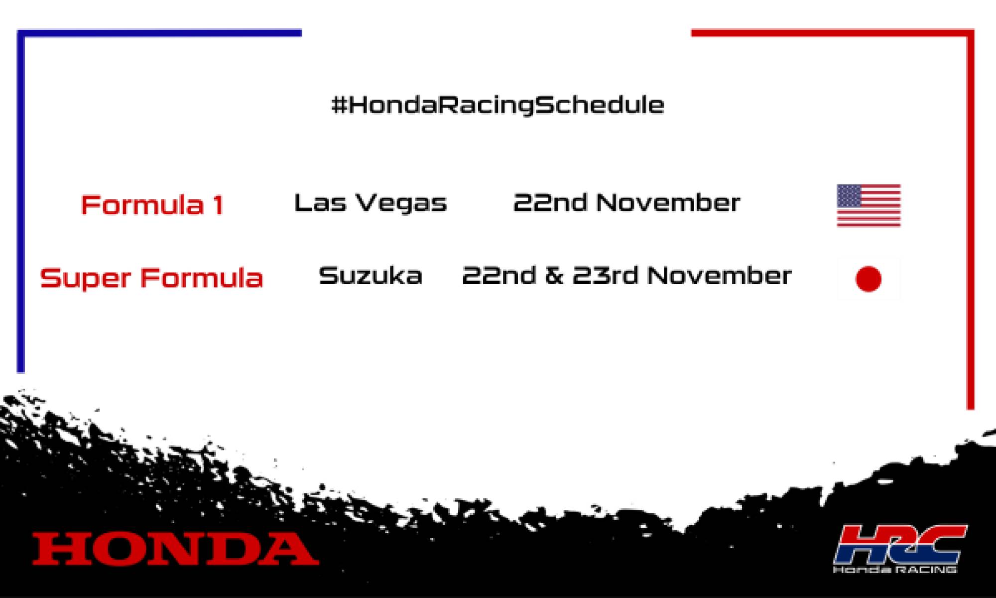 This weekend's racing