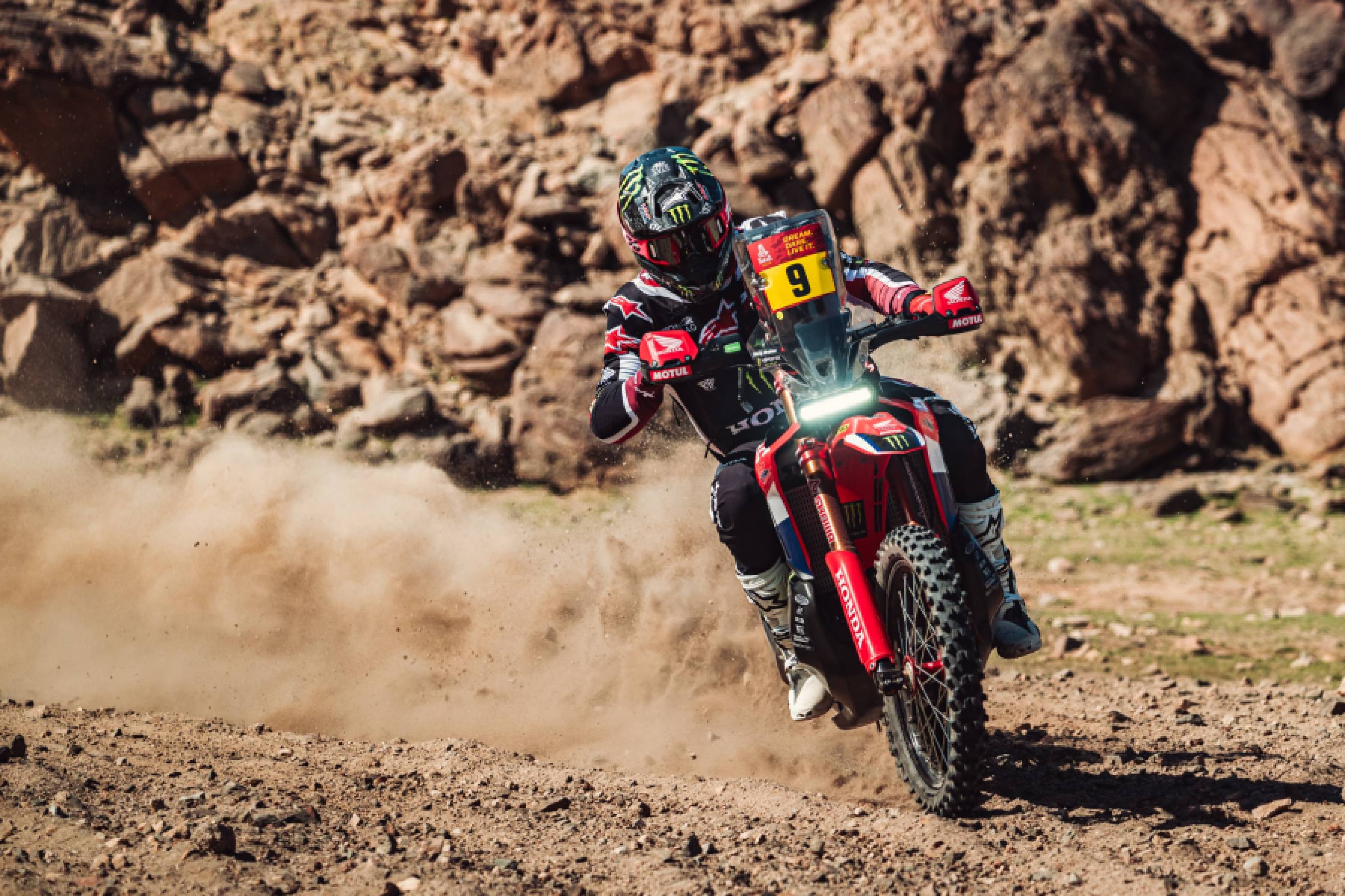 Ricky Brabec leads Honda charge on Dakar Rally opening day