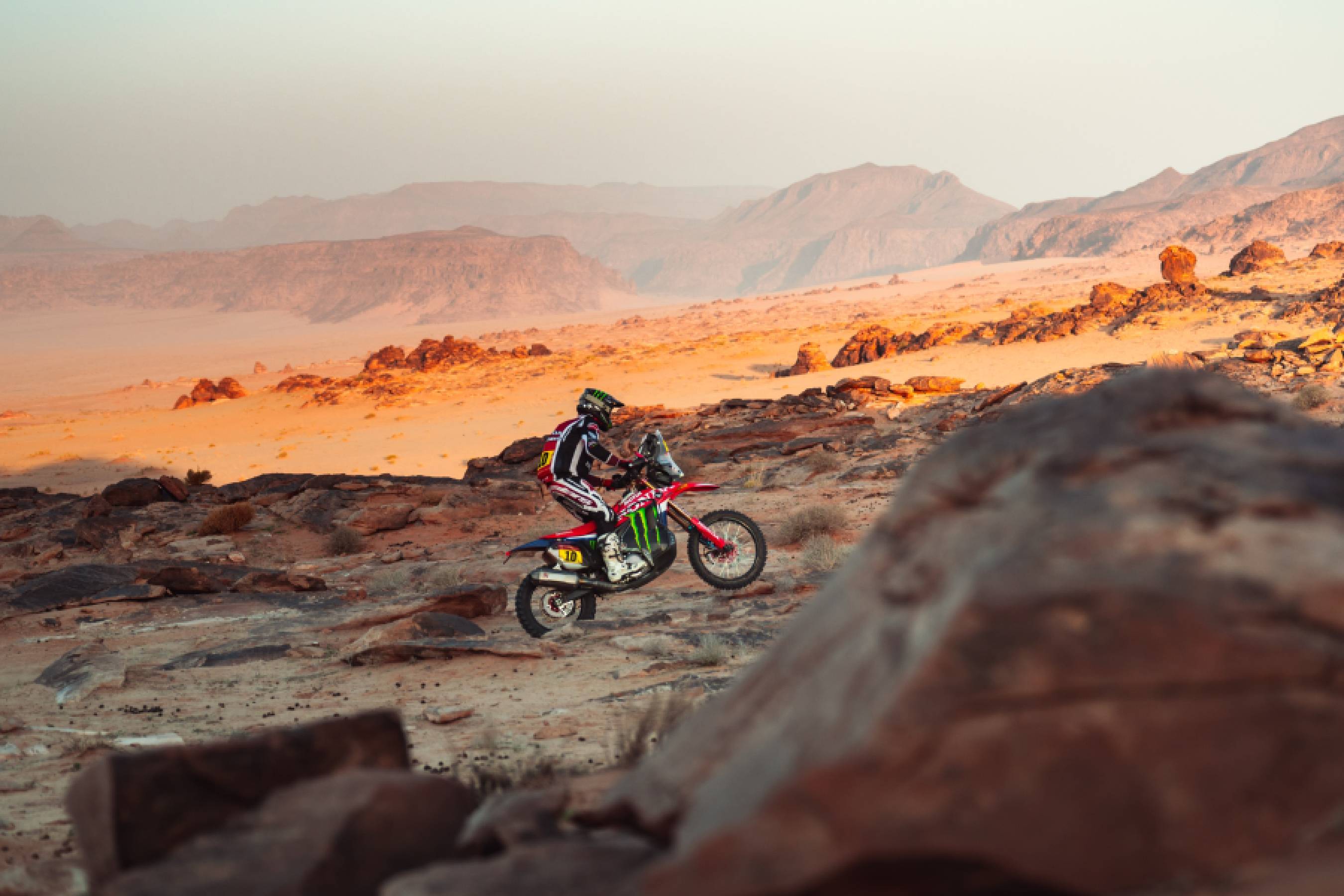 Monster Energy Honda HRC、マラソンステージに苦戦